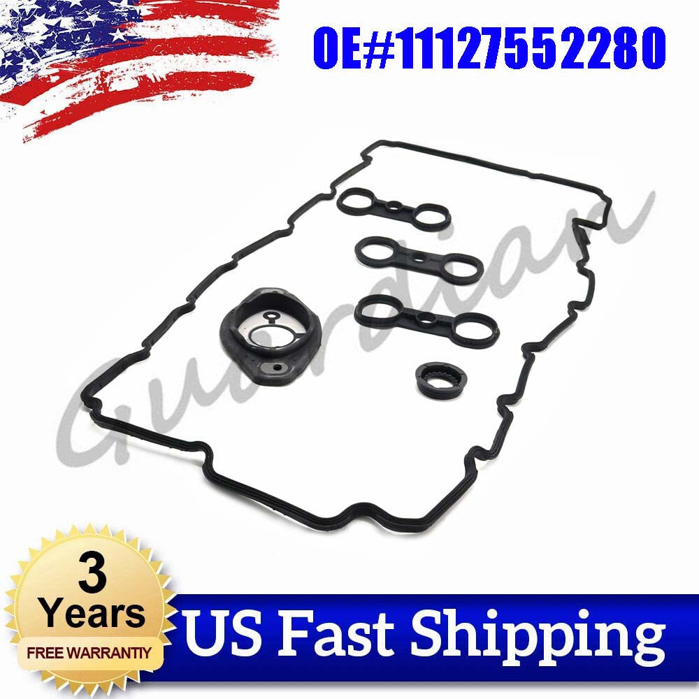 1 set Valve Cover Gasket 11127552280 for BMW Z4 X5 528xi 328xi 128i 2.0L 3.0L