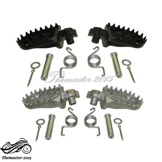 Wide Foot Pegs Stock Height for Yamaha YZ 85 125 250 250F 450F WR400F WR450F Q