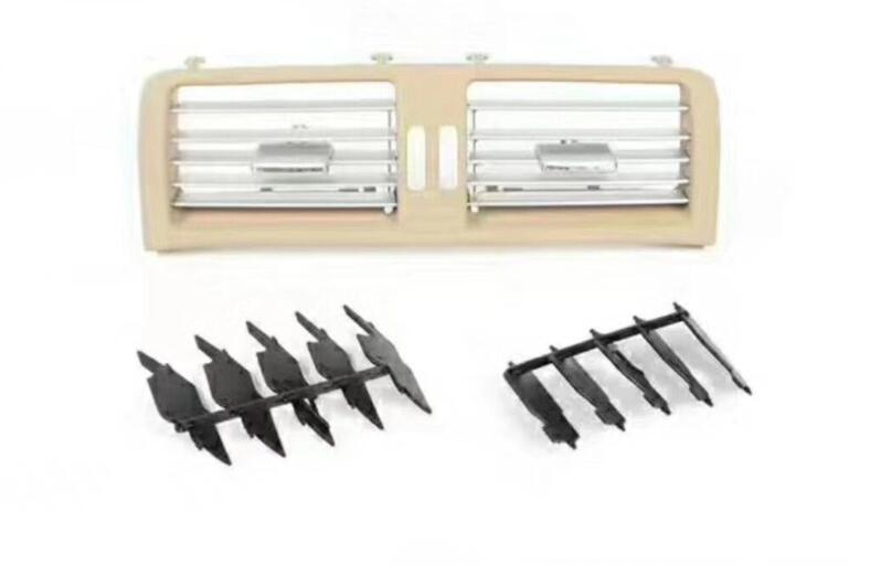 1 piece front chrome-plated console grill dashboard AC vents for Mercedes W251 R280 R320 - n