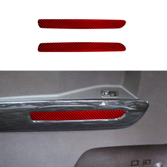 Carbon Fiber Interior Steering Wheel Chin Cover Trim for KIA Sedona 2015-2016 v
