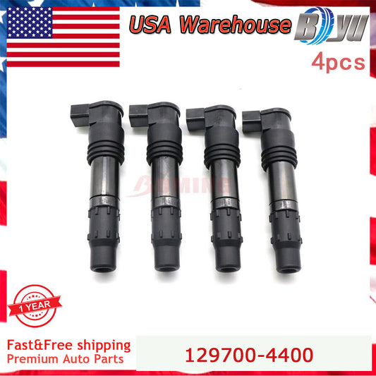 for Suzuki GSXR 600 750 1000 1300 Can-am 4X4 650 129700-4400 SET 4 Ignition Coil