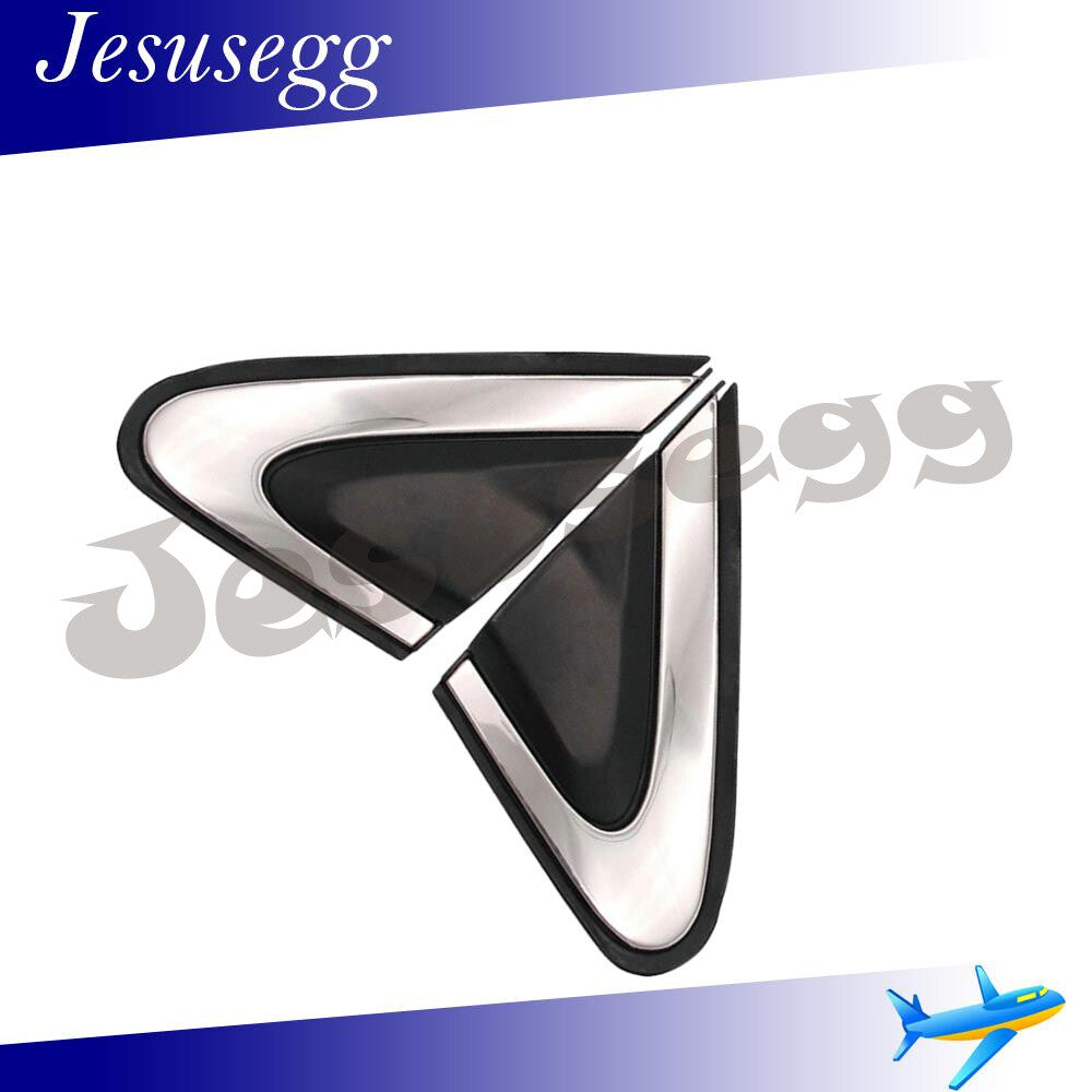 Pair for Honda for CR-V 12-16 Mirror Triangle Corner Pillar Trim Right  Left Side