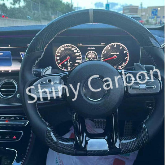 carbon fiber steering wheel suitable for Mercedes -AMG CL63 S63 G63 E63 C63 GT