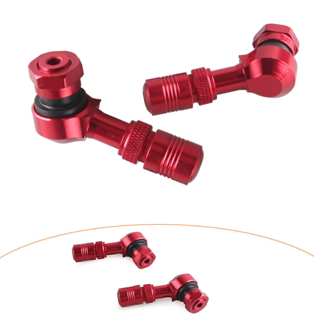 Motorcycle Wheels Tire Valve Stems Fit for HONDA for YAMAHA for KAWASAKI for BMW Red
