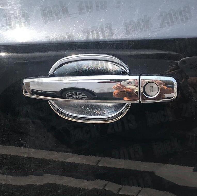 for Chevrolet Malibu 2012-2018 Chrome ABS style side door handle cover trim