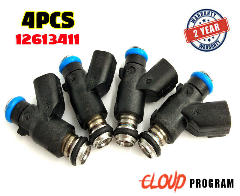 4pcs Fuel Injector Nozzle 12613411 Fit For 2010-2013 for GMC v