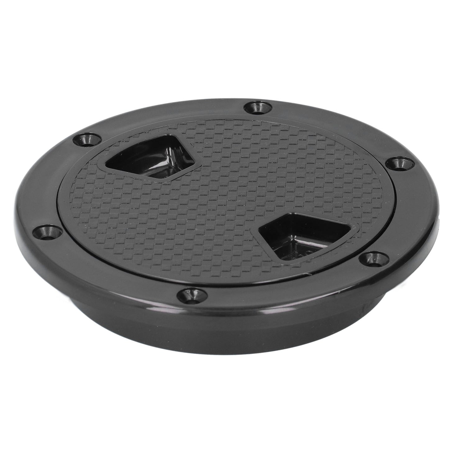 Car Auto 4in Boat Deck Plate ABS Round AntiUV Inspection Hatch Cover Marine