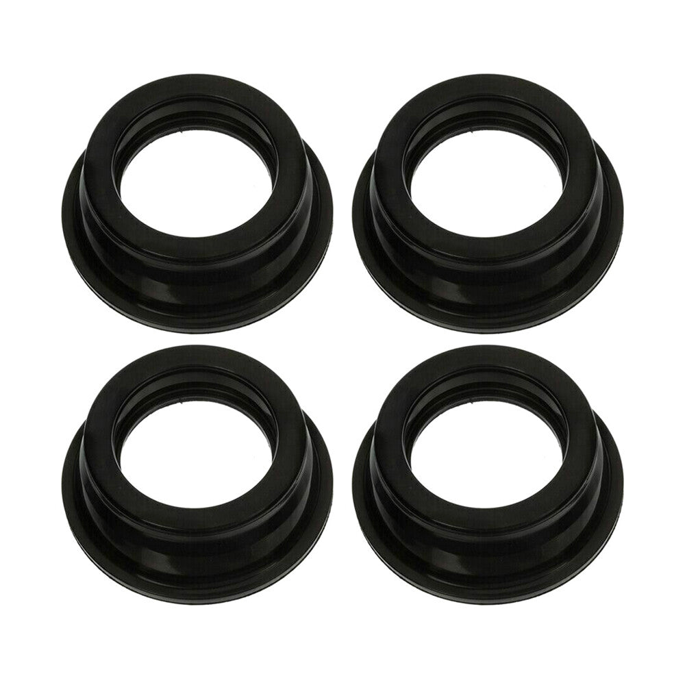4PCS MD198128 Engine Spark Plug Tube Seals for Mitsubishi Lancer Eclipse Black Q