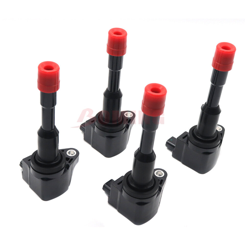 4x New Rear Ignition Coil 30521-PWA-003 for Honda City for Civic UF374 CM11-108