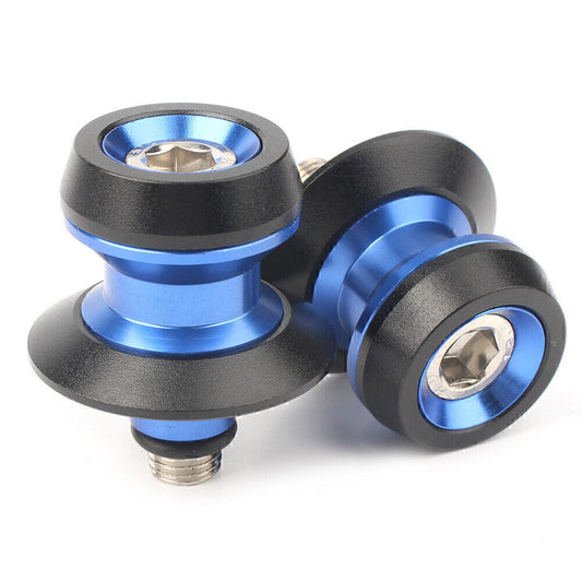 Schwinge Spulenstnder Schraube Slider f¨¹r for Yamaha for Honda CBR600 KawasakiZ800 Blau