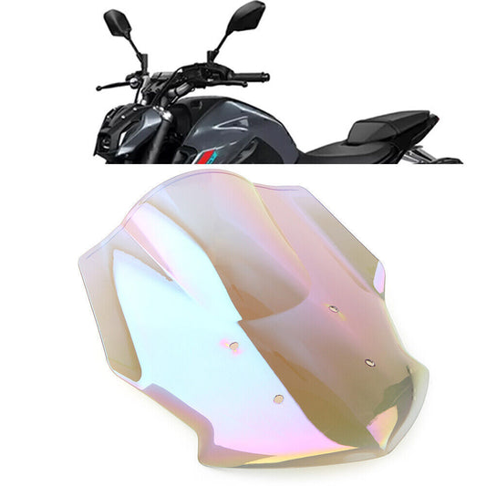 Motorcycle Windshield Windscreen Wind Deflector Iridium for Yamaha MT-07 2018-20