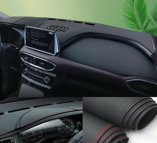 4 Piece Black Carbon Fiber Bumper Lip Rubber Fins Separator Body Carna Boiler Mat - v
