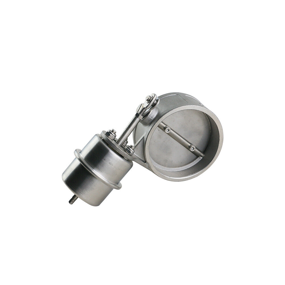 1PC 2 51mm Exhaust Control Valve Set Vacuum Actuator Closed Style Pipe Downpipe
