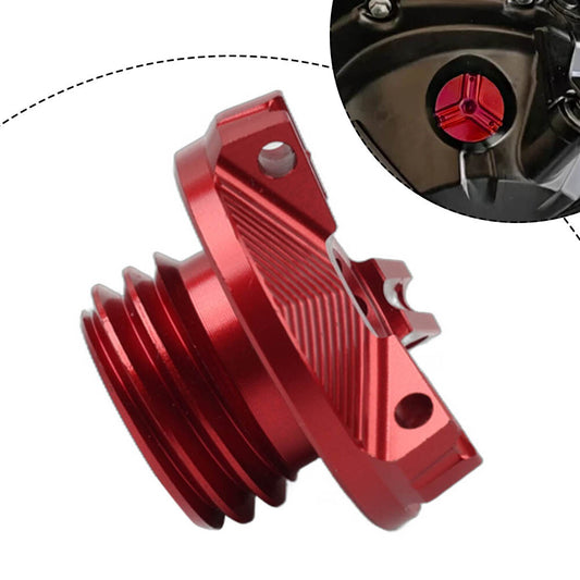 Engine Oil Cap Bolt Screw Filler Cover for Kawasaki Z400/800/650/900 Z1000/SX