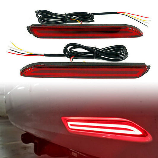 LED RED Rear Fog Bumper Brake Light Tail Driving Lamp For Toyot@a RAV4 2020-2023 n