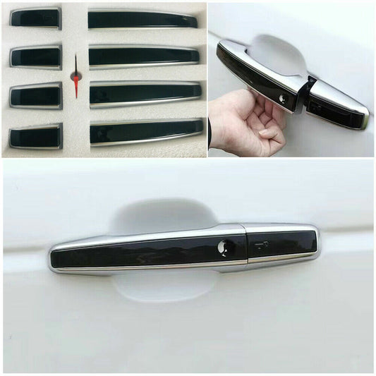 Door Side Handle Cover Replace for Range Rover Vogue L405 2013-21 Silver Black