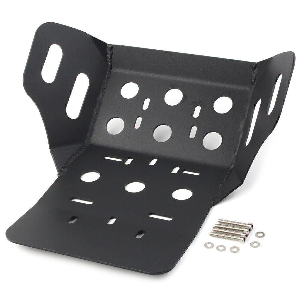 For Susuki DR-Z400SM DRZ400SM Engine Protection Cover Guard Base Shield Black