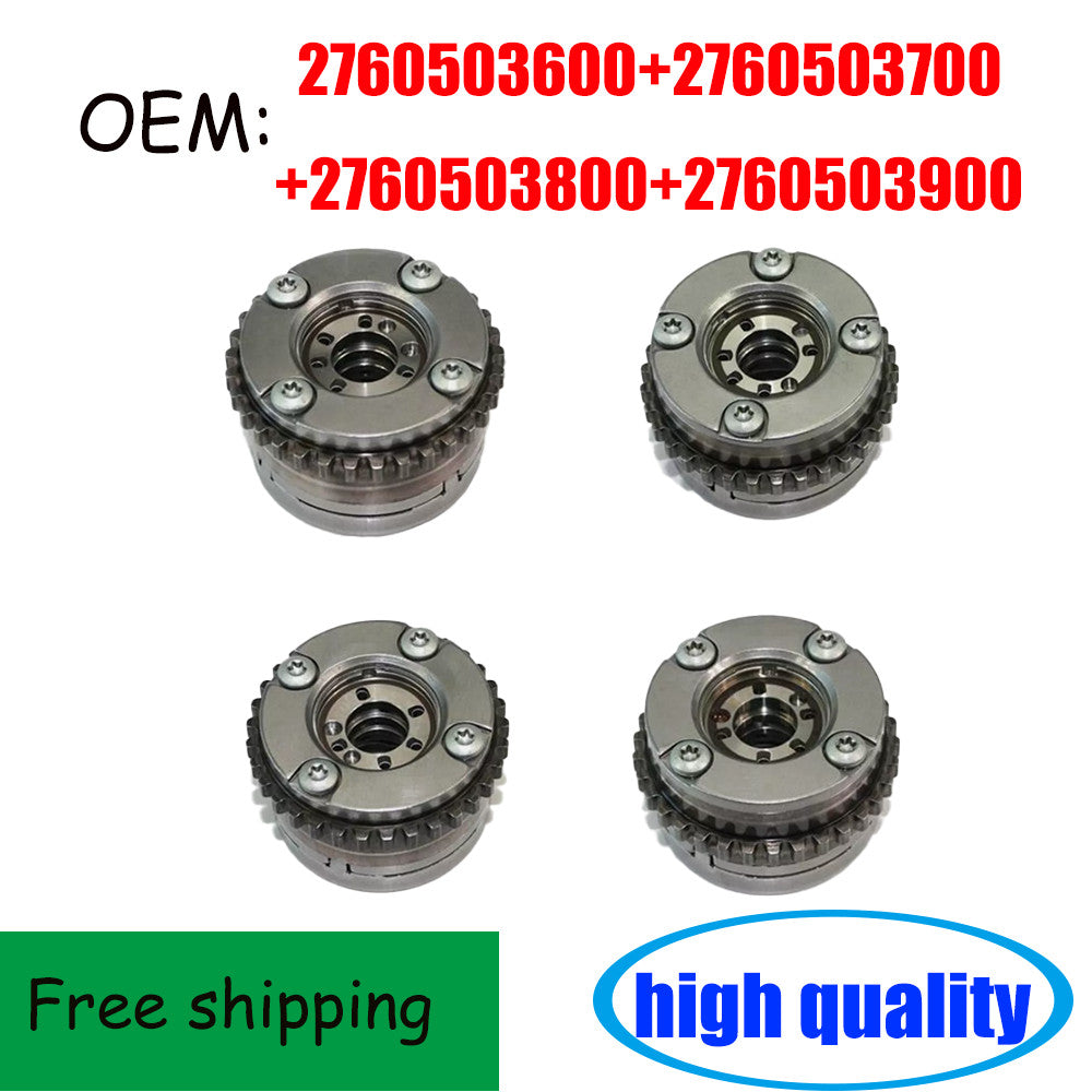 4Pcs Camshaft Adjuster VVT Sprockets For M276 E400 GL450 3.0L 3.5L n