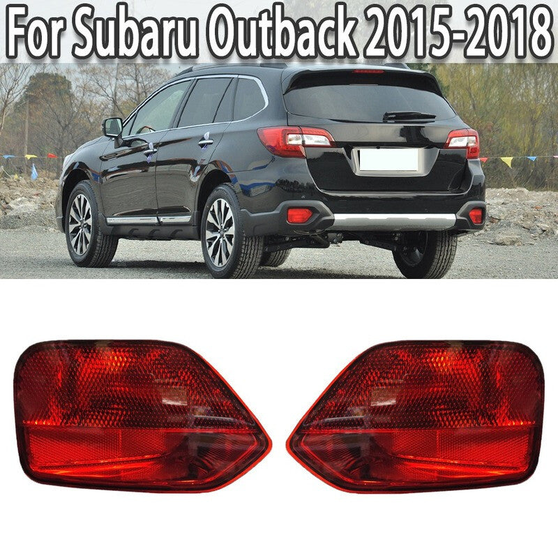 Pair XV Crosstrek Rear Bumper Tail Turn Signal Lamp for Subaru Outback 2015-2018