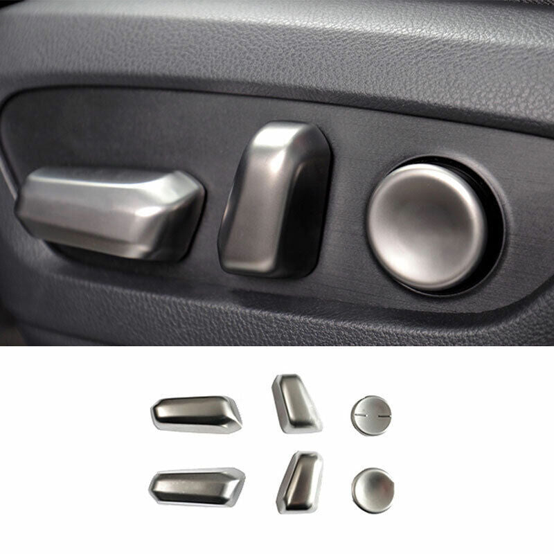 for Hyundai Sonata 2020-2023 Carbon ABS for Seat Adjustment Switch Button Cover 6P v