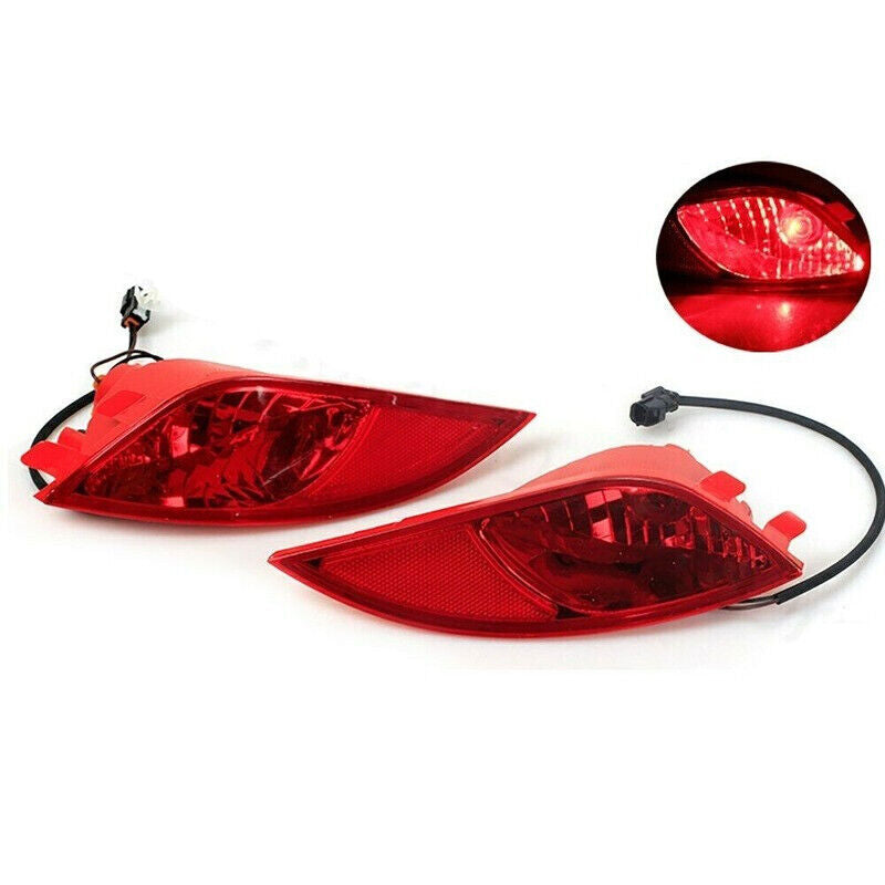 1 Pair Rear Bumper Brake Light Tail Light Stop Lamp for Hyundai IX35 2010-15