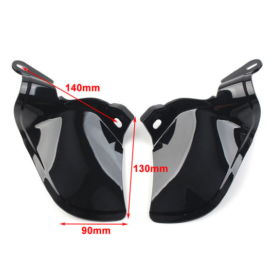 Reflective Smoke Saddle Shield Air Heat Deflector for Harley Softail 2018-23 Q
