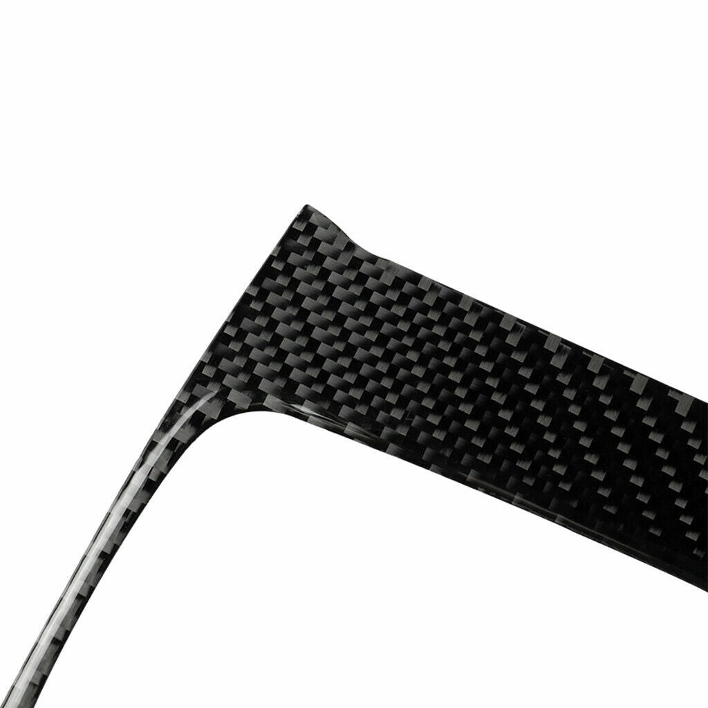 2-Piece Carbon Fiber Gear Shifter Cover for Honda for Civic 10