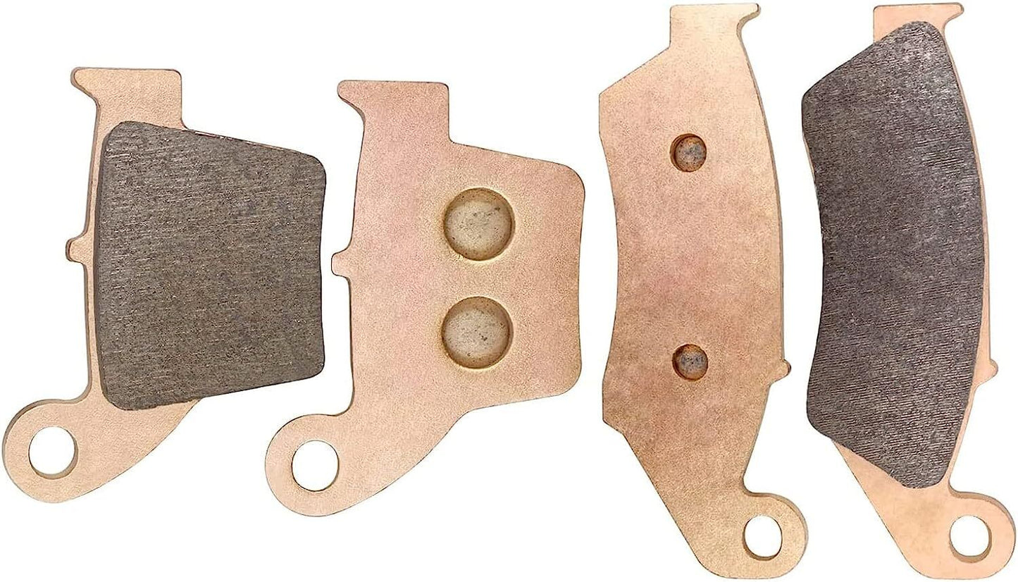 Front Rear Brake Pads for Honda CR250 CR250R 2002-2007 CR125R 2002-2007 CRF250R