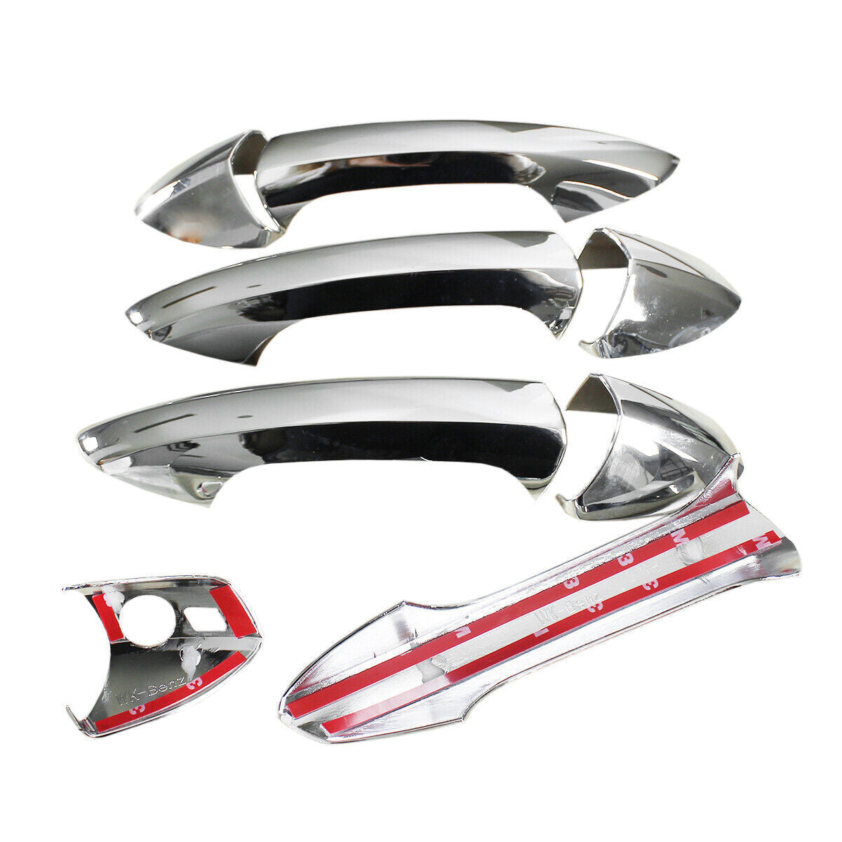 for Mercedes-Benz W204 W212 C-Class GLK CLA Chrome Trims Door Handle Cover Set