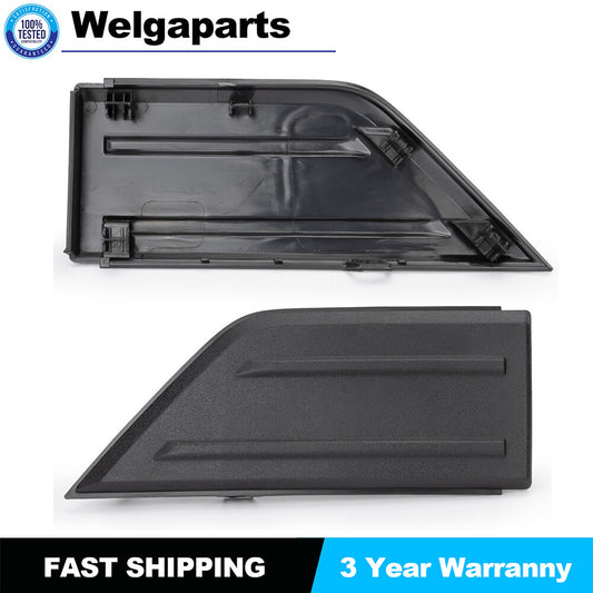 For 2021-2023 for Ford F150 Black Front Bumper Corner Panel Cover Trim Accessories