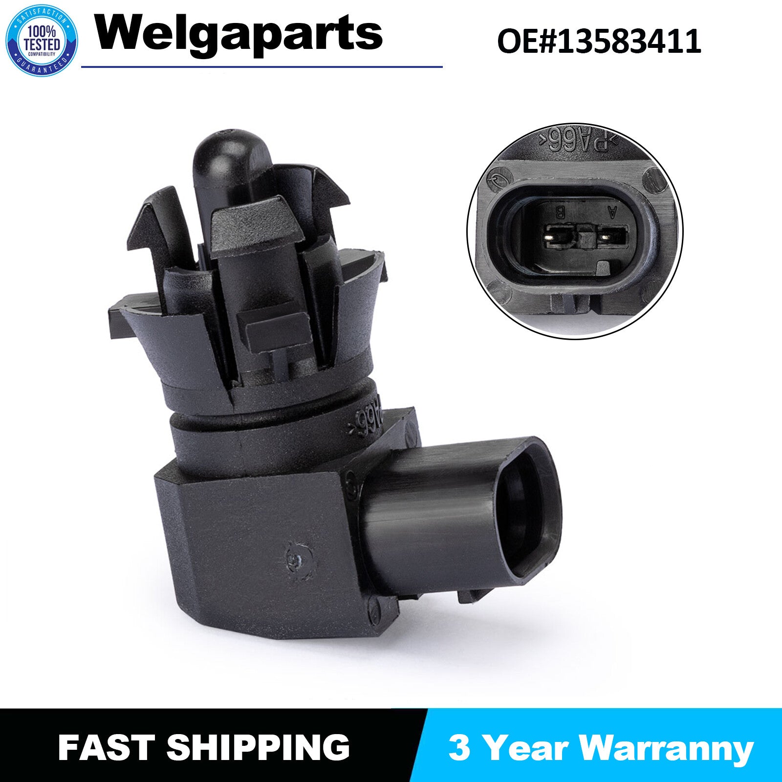 Outside Ambient Air Temperature Sensor For GM for Chevrolet for Buick for Cadillac 13583411