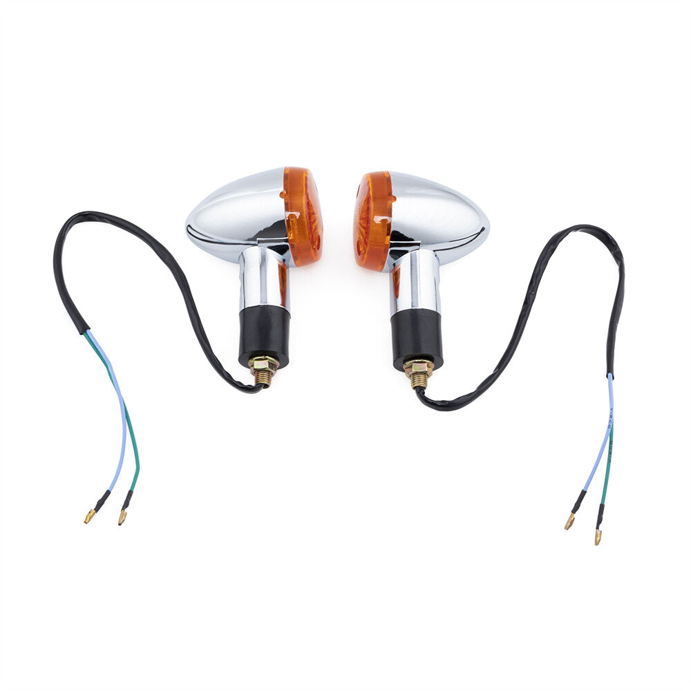 Motorcycle Bullet Turn Signal Lights for Honda Shadow VT750 1100 VTX 1300 1800C Q