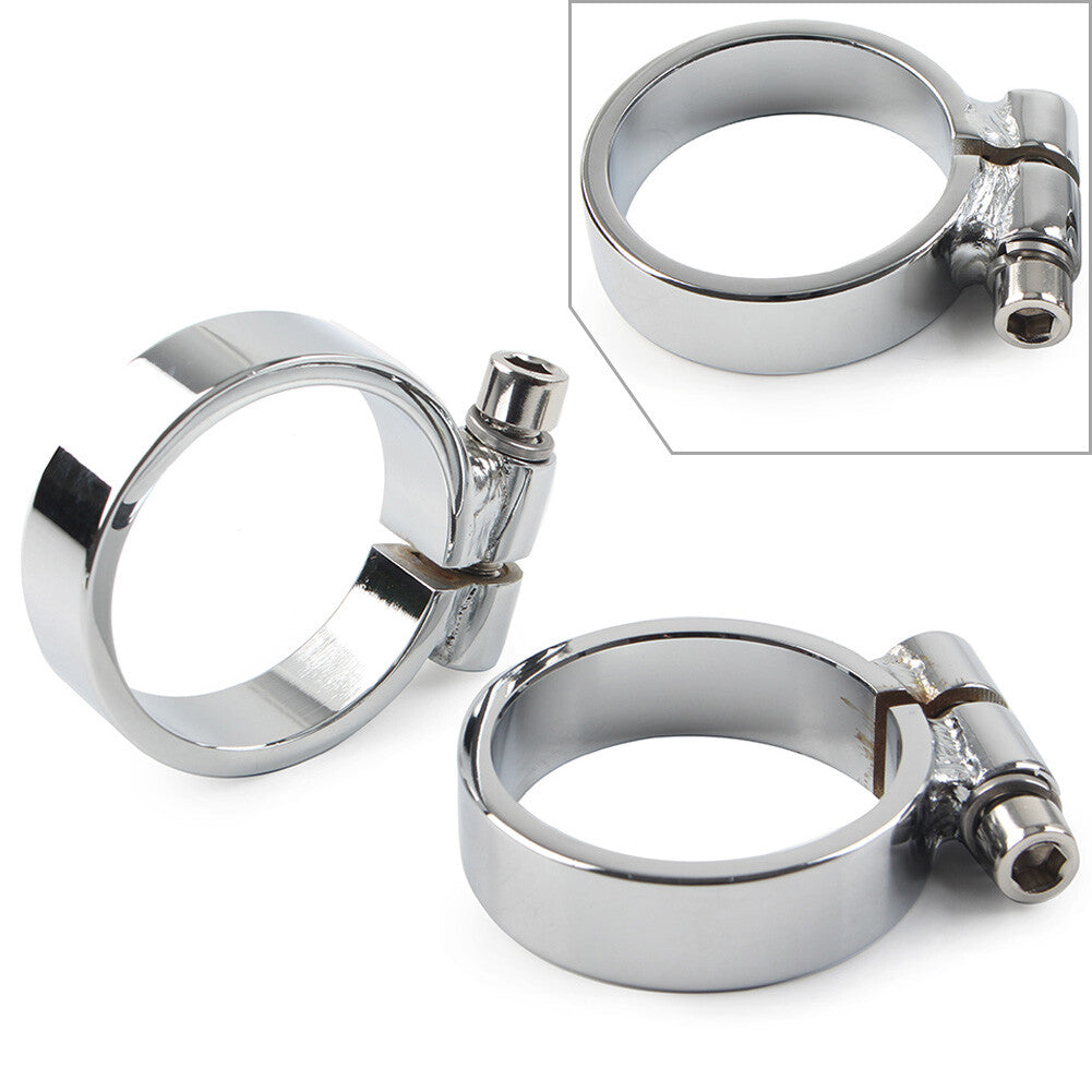 for Harley XL Ironhead Sportster 1000 Model 1957-1985 Super Exhaust Port Clamps