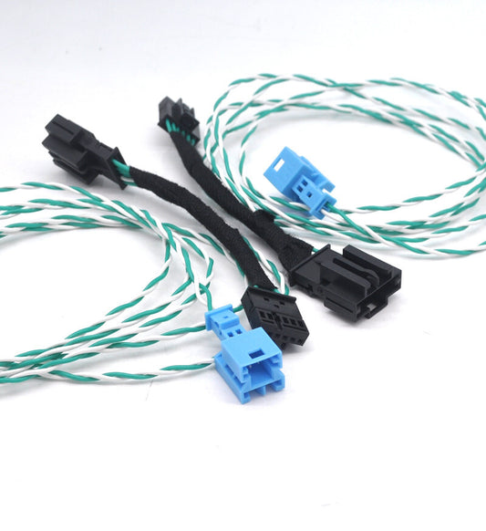Retrofit LED Illuminated Door Sill courtesy cable footwell for Mercedes CLS C257