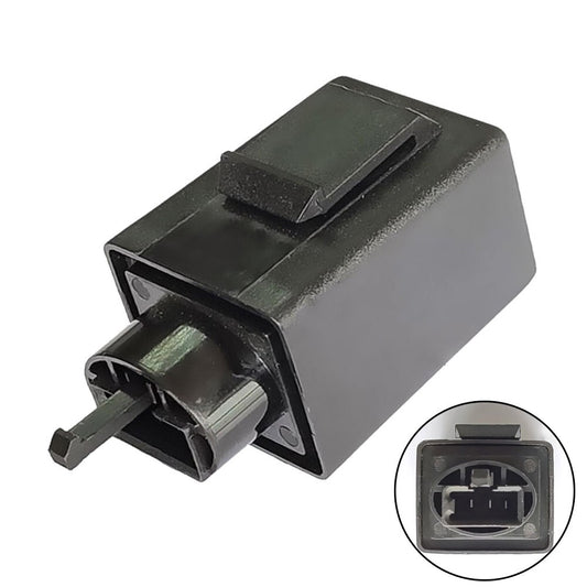 Motorcycle Accessories 12VDC 3 Pin 3x2.9x6.5cm ABS Adjusted Black v