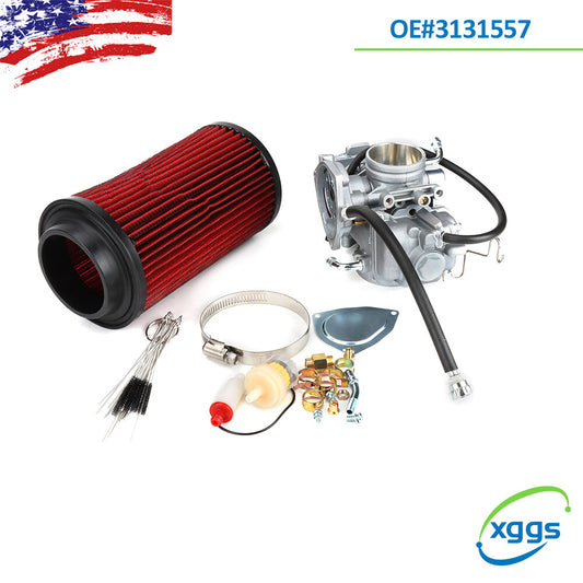 For Sportsman 500 Scrambler Worker Carburetor Carb & Filter Set 3131557 3131453 Q