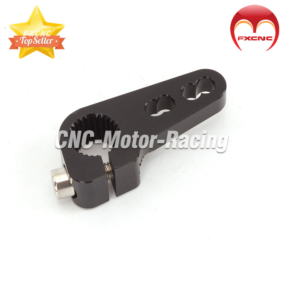 CNC gear shifter arm linkage knuckle arm, black, suitable for 1098 696 749 848
