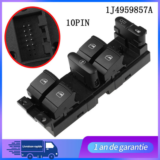 COMMANDE BOUTON LEVE VITRE 9 BROCHE POUR for SKODA FABIA OCTAVIA for SEAT for VW 1J4959857A n
