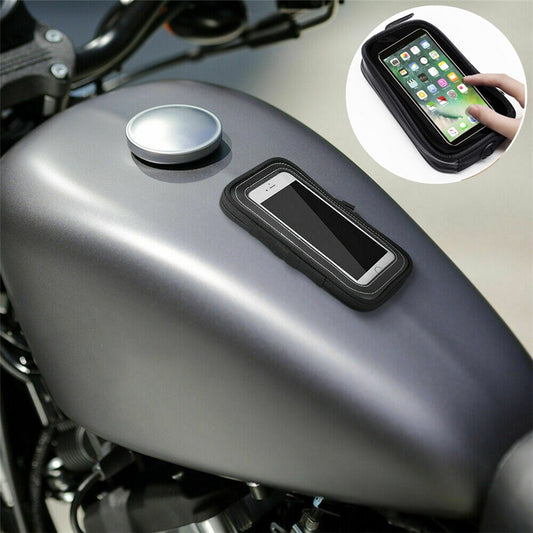 Waterproof Motorcycle Magnetic Fuel Gas Tank Bag Cell Phone Holder Pouch Case US Q