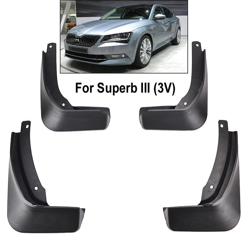 New Set Splash Guards Mud Flaps Fender for SKODA Superb 3V 2015-2020 B8 Saloon Q