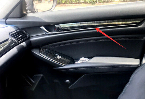 Black Rear Bumper Inner Sill Plate Protector Cover For 2020-2023 for Venza v