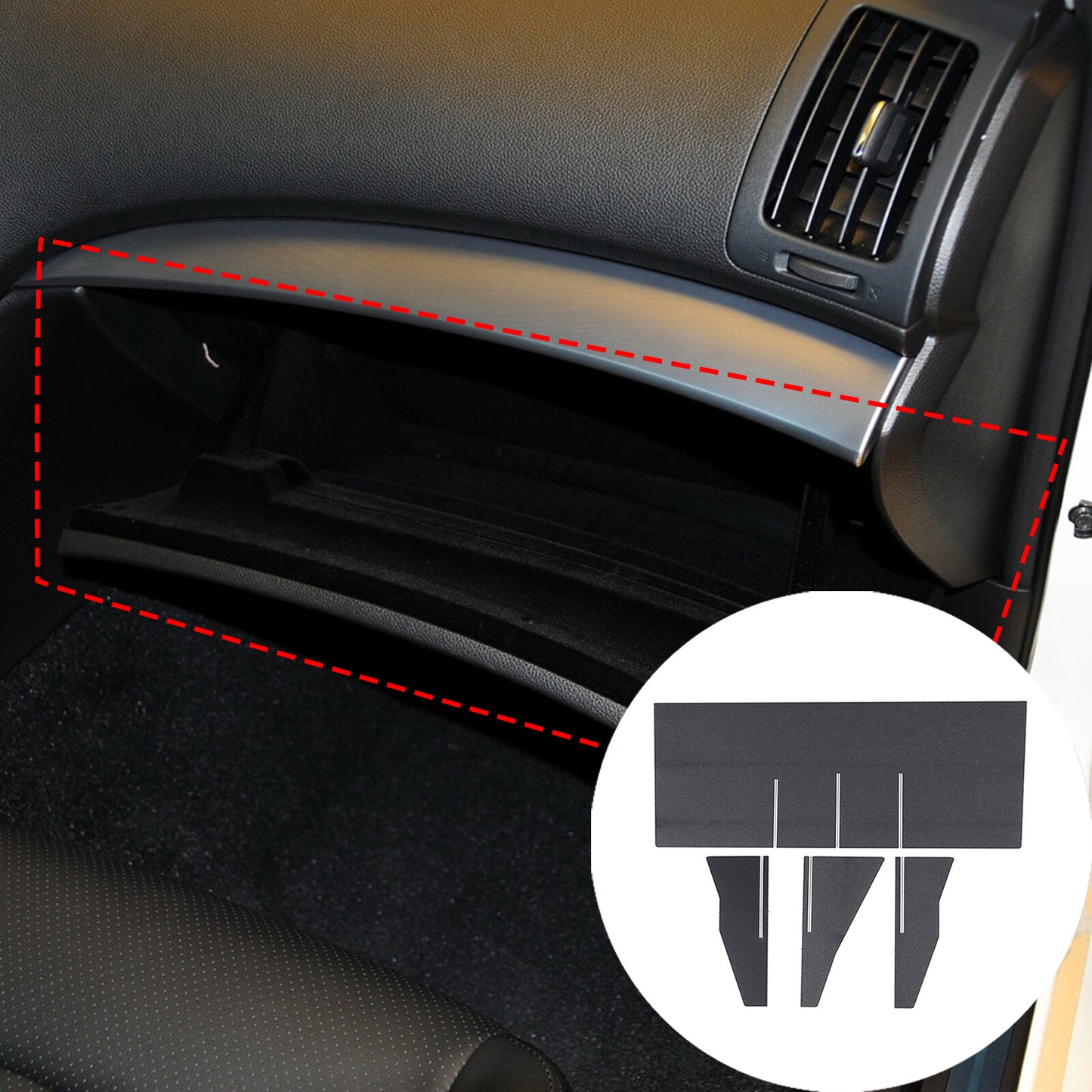 S. Steel Car Front Hood Mesh Grille Trim for Subaru WRX STI 2022 - 2023- v