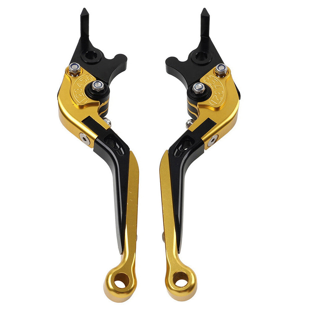 Folding Extendable Brake Clutch Levers for Kawasaki ZX1400/ZZR1400/ZX14R 06-17