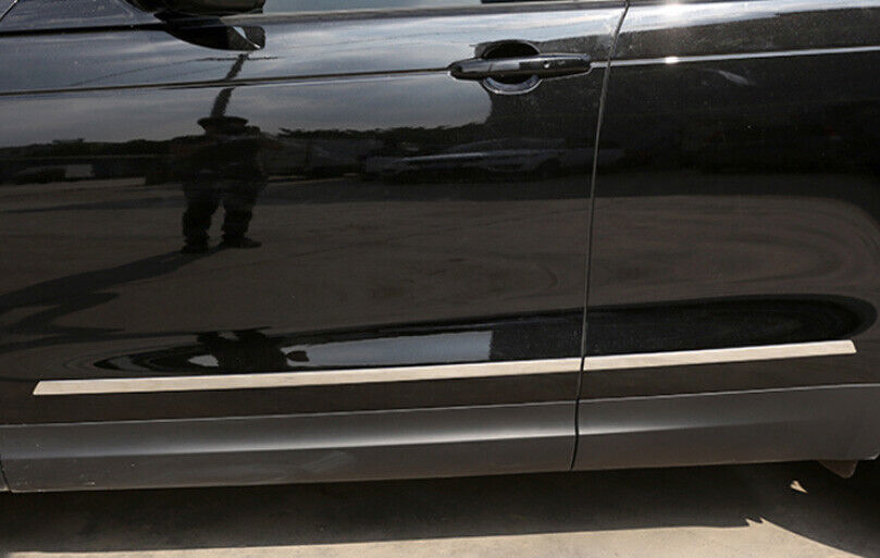 Silver Side Door Guard Molding Strip Trim 4P for Land Rover Discovery 5 17-2025
