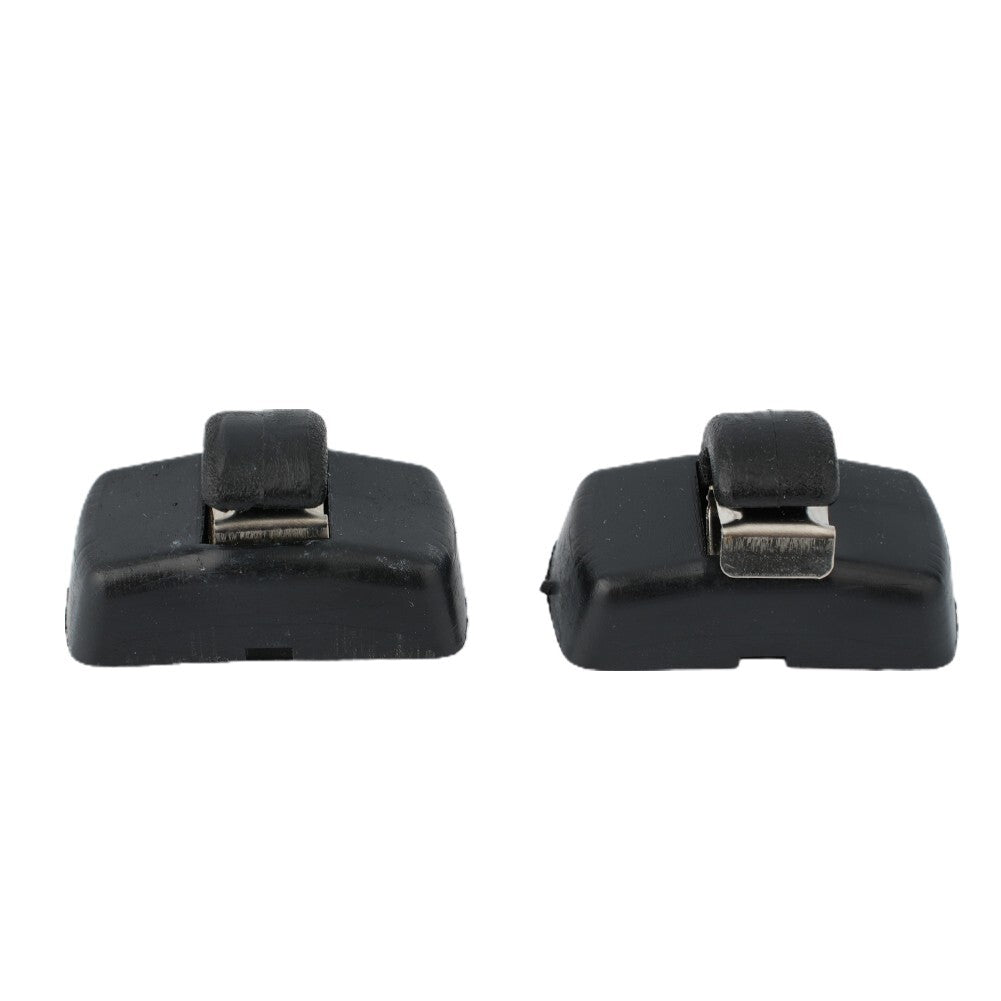 Clip fastener parts and accessories, 50 pieces, for white truck and bus panels.