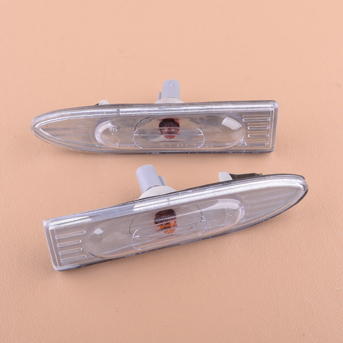 Pair LED Side Fender Marker Turn Light Signal Fit for for Hyundai Accent 2007-11 New v