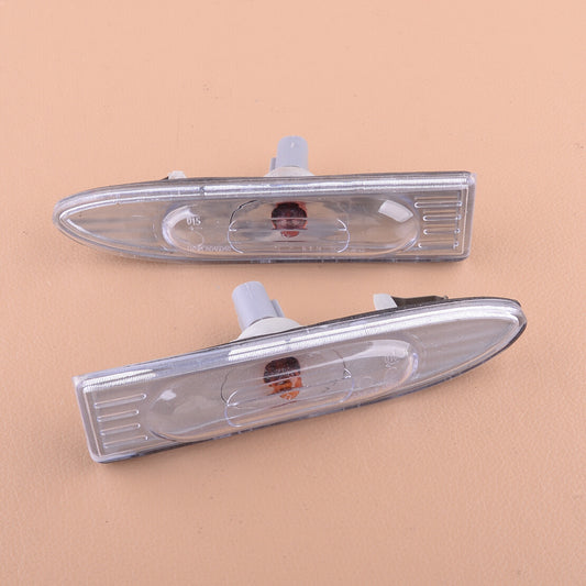 Pair LED Side Fender Marker Turn Light Signal Fit for for Hyundai Accent 2007-11 New v