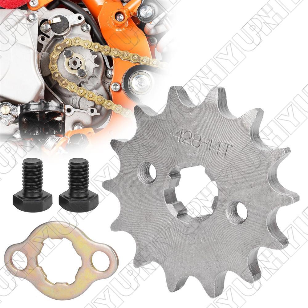 23801-121-000 Front Chain Sprocket 14-Teeth 17MM for Honda CB100K XL125 428-14T Q