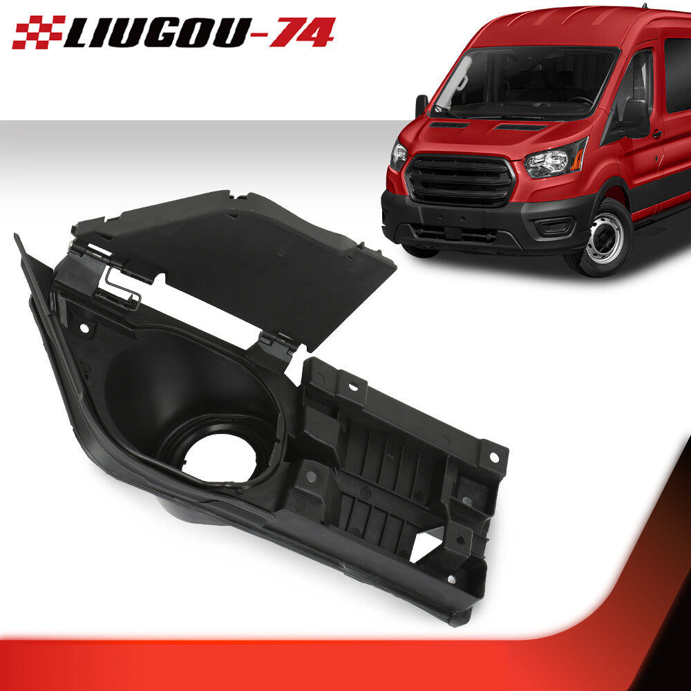 Fits 2015 - 2023 Transit Van for Fuel Gas Filler Door Housing Pocket with Hinges - v