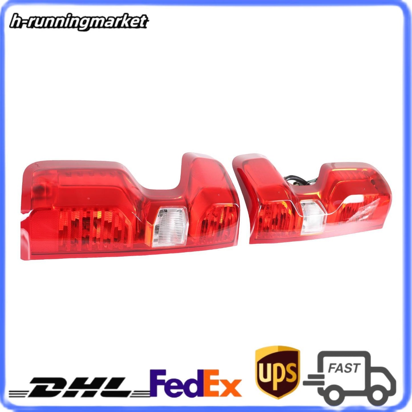 2pcs Tail lights Assembly for 2019-2023 for Chevy Silverado 1500 GM2800308 GM2801308